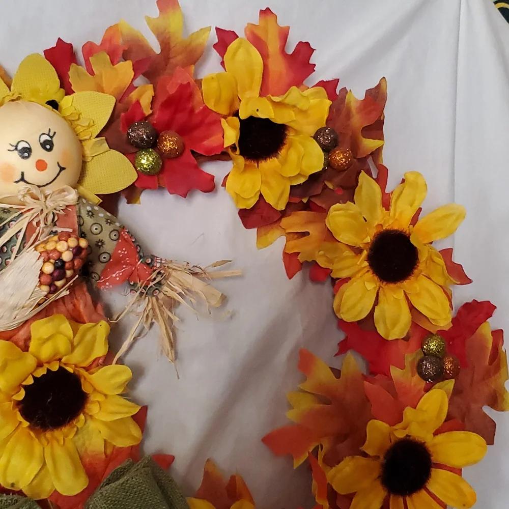 A beautiful FALL Wreath for your home.